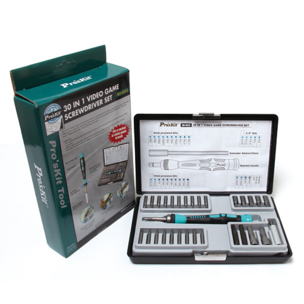 Pro'sKit SD-9313 30 in 1 Screwdriver Set | Batter Fly